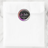 Olieachtige verf lipbalm etiketten (Tas)