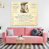 Oliebeurs, ondernemingen uit Simonds Canvas Afdruk (Insitu (Woonkamer))