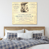 Oliebeurs, ondernemingen uit Simonds Canvas Afdruk (Insitu (Slaapkamer))