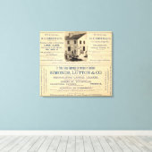 Oliebeurs, ondernemingen uit Simonds Canvas Afdruk (Insitu (Houten vloer))