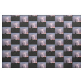 Olieboringen, bliksem, Paarse hemel Stof (Fat Quarter)