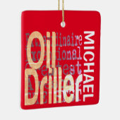 Oliedrijver Extraordinaire CUSTOM Keramisch Ornament (Rechts)