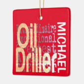 Oliedrijver Extraordinaire CUSTOM Keramisch Ornament (Links)