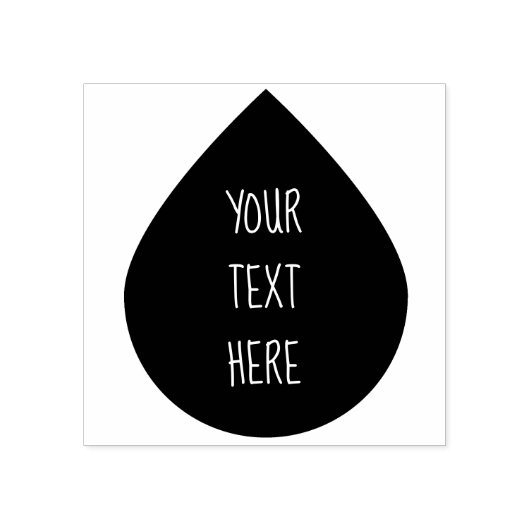 Oliedruppel Essentiële oliën Rubber Stamp Rubberstempel (Afrduk)