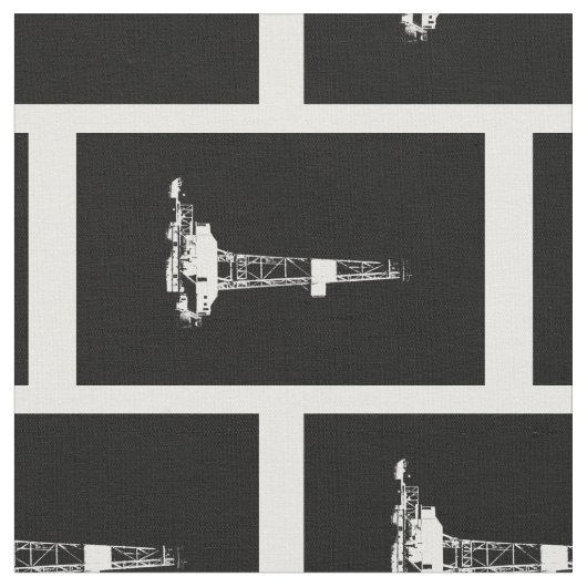 Oliedruppelrig Silhouette Stof (Close Up)