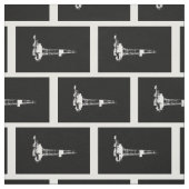 Oliedruppelrig Silhouette Stof (Swatch)