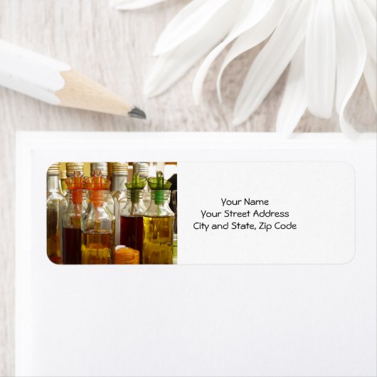  olieflessen etiket (Insitu)