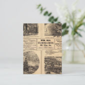 Oliehoudende boerderijen briefkaart (Staand voorkant)