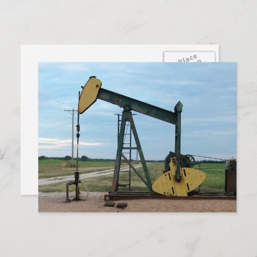 OlieJack, pomphefboom, in het veld Briefkaart (Voorkant / Achterkant)