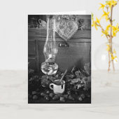 Olielamp & Geweldige eikels Wenskaart SvG Kaart (Gele Bloem)