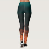 Olielamp Leggings (Achterkant)