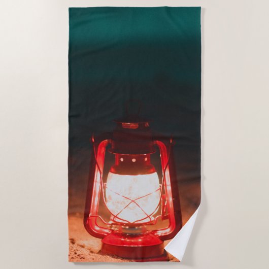 Olielamp Strandlaken (Voorkant)