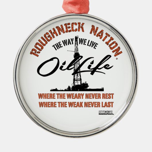 OLIELIFE Origineel Metalen Ornament (Voorkant)