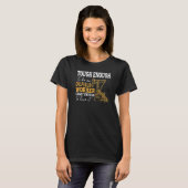 Olieman Olieboor Fracking Olieveld Arbeider Roughn T-shirt (Voorkant volledig)