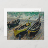 Oliën op Canvas Artistic Claude Monet Briefkaart (Voorkant / Achterkant)