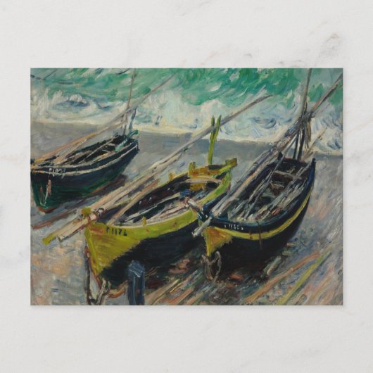 Oliën op Canvas Artistic Claude Monet Briefkaart (Voorkant)