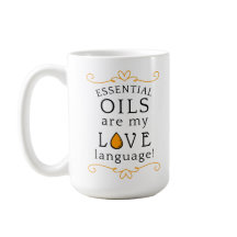 Oliën Zijn Mijn Liefdestaal Koffiemok Geel/Goud