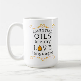 Oliën Zijn Mijn Liefdestaal Koffiemok Geel/Goud