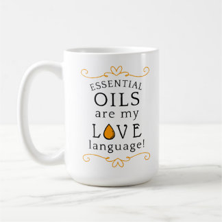 Oliën Zijn Mijn Liefdestaal Koffiemok Geel/Goud