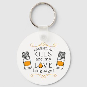 Oliën Zijn Mijn Liefdestaal Sleutelhanger Goud/Gee