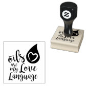 Oliën zijn mijn Love stempel (Gestempeld)