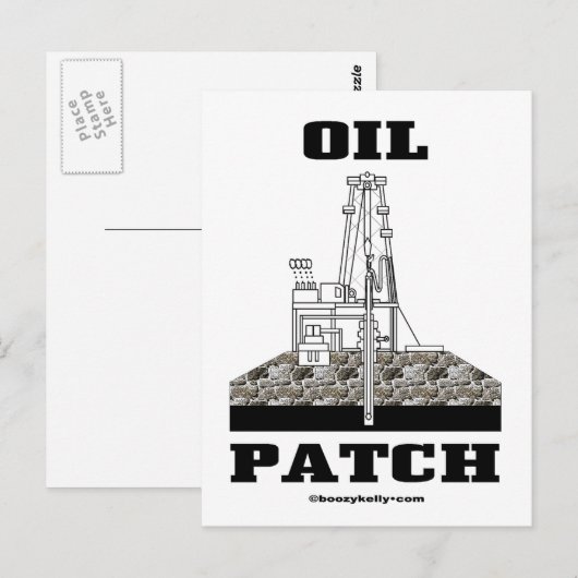 Oliepatroon, Briefkaarten (Voorkant / Achterkant)