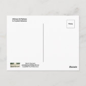 Olieplatform Droogdok in Galveston, TX Briefkaart (Achterkant)