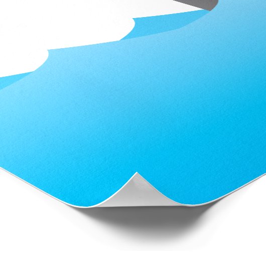 Olieplatform Poster (Hoek)