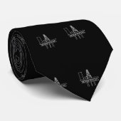 olieplatforms stropdas (Opgerold)