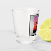 Oliepomp Jack Louisiana Vorm Shot Glas (Links)