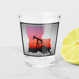 Oliepomp Jack Louisiana Vorm Shot Glas