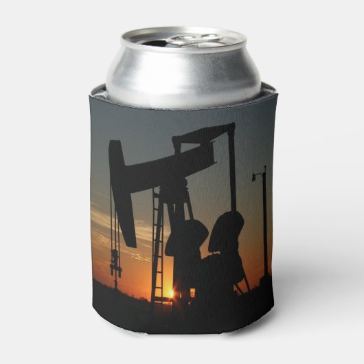 Oliepompaansluiting op Sunset Blikjeskoeler (Blikje Voorkant)