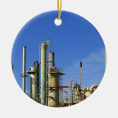Olieraffinaderij Keramisch Ornament (Voorkant)