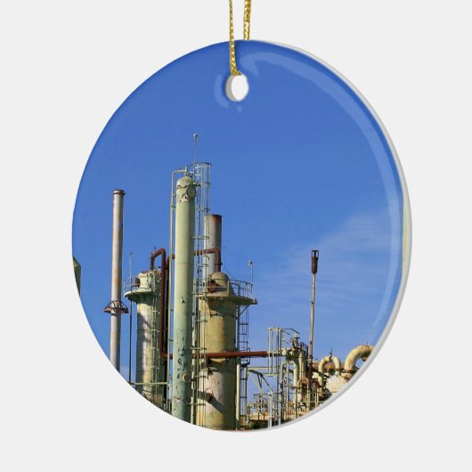 Olieraffinaderij Keramisch Ornament (Links)