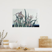  olierampen en een nederlaag door Katsushika Hokus Poster (Keuken)