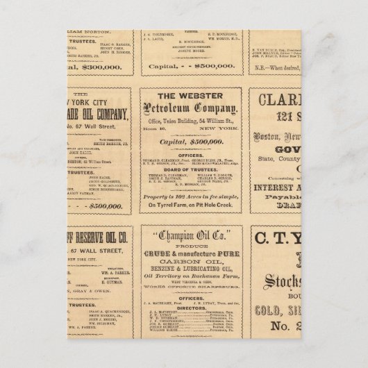 Oliereclame Briefkaart (Voorkant)