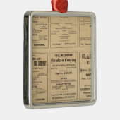 Oliereclame Metalen Ornament (Rechts)