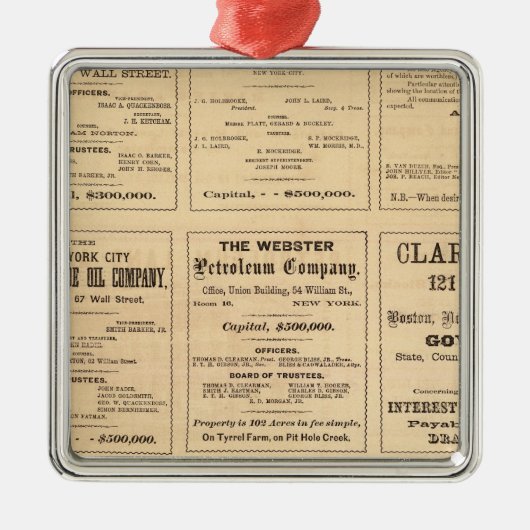 Oliereclame Metalen Ornament (Voorkant)