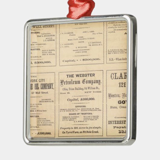 Oliereclame Metalen Ornament (Links)