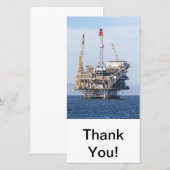 Olierijg Bedankkaart (Voorkant / Achterkant)