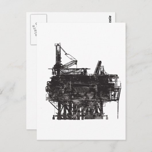 olierijg briefkaart (Voorkant / Achterkant)