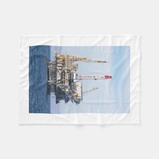 Olierijg Fleece Deken (Voorkant (Horizontaal))