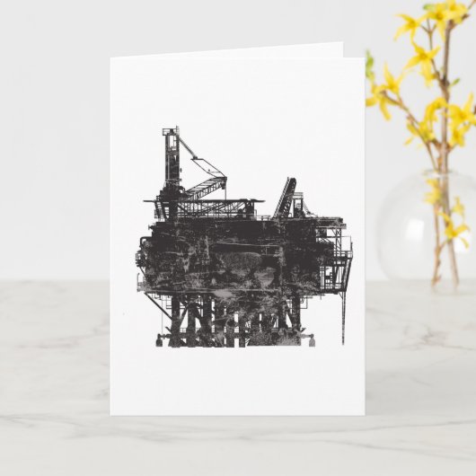 olierijg kaart (Gele Bloem)