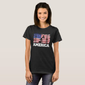Olierijke oliesoort Vlag Boren Fracker Fracker T-shirt (Voorkant volledig)