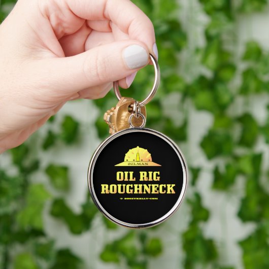 Olierijke reuzenhals, olieman, Sleutelhanger, gift Sleutelhanger (Hand)