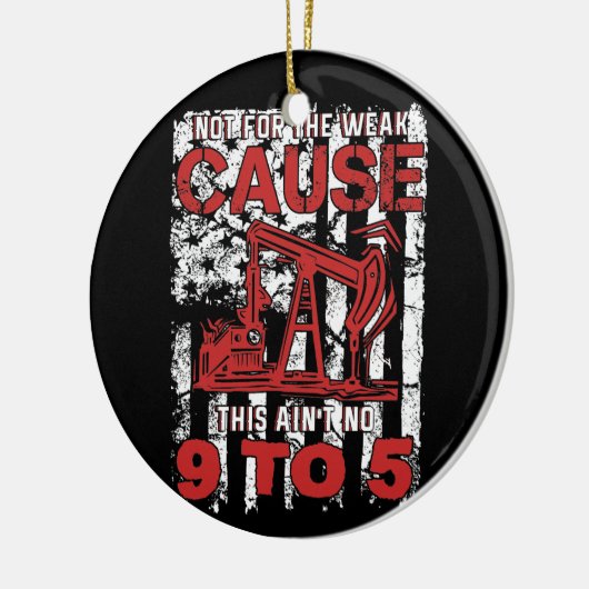 olierijvlag keramisch ornament (Links)