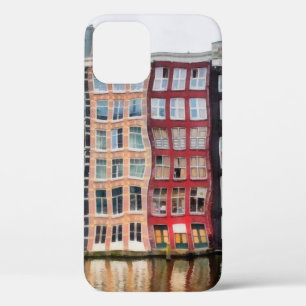 Olieschilderij. Acrylillustraties. Waterverf teken Case-Mate iPhone Case