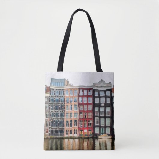 Olieschilderij. Acrylillustraties. Waterverf teken Tote Bag (Voorkant)