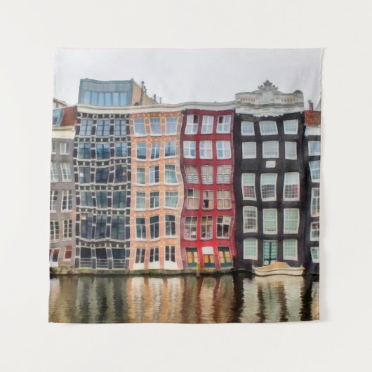 Olieschilderij. Acrylillustraties. Waterverf teken Wandkleed (Voorkant)