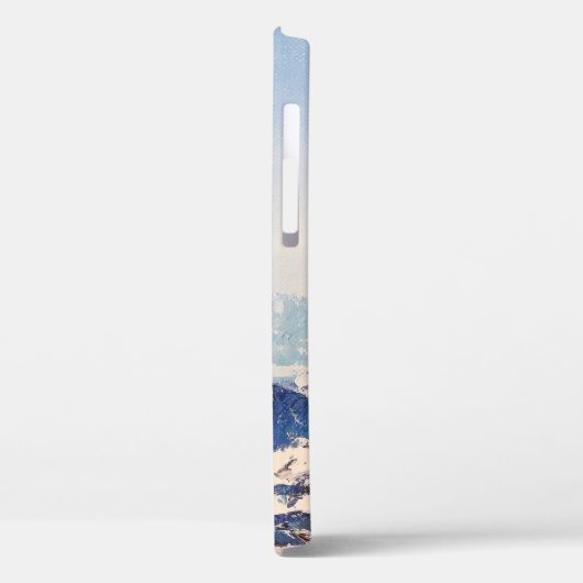 Olieschilderij op Uitzicht van de sneeuwbalberg Case-Mate iPhone Case (Achterkant / Links)